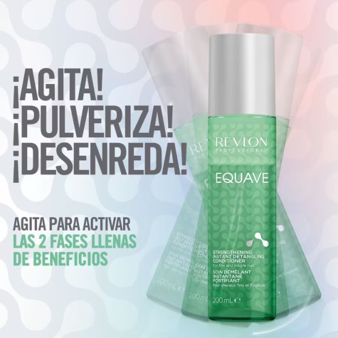 Revlon equave strengthening instant detangling acondicionador en spray para cabellos finos y fragiles