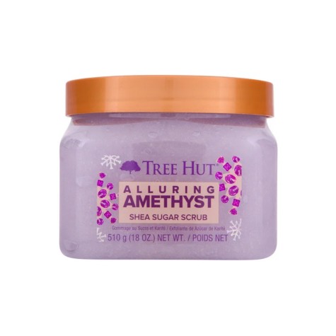 Tree hut exfoliante corporal alluring amethyst 510g