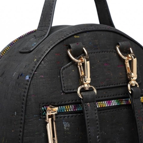 Fiore mochila de Corcho Reciclado black