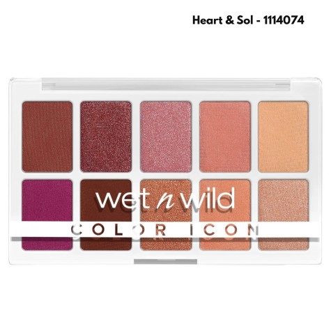 Wet n wild paleta de sombras heart & sol 1114074