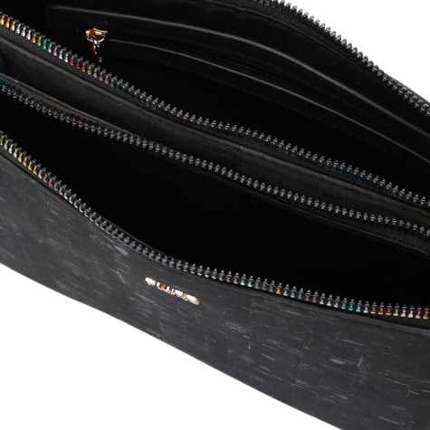 Fiore bandolera de Corcho Reciclado black