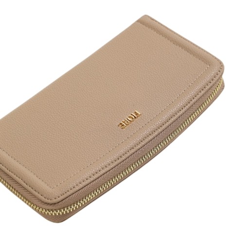 Fiore billetera camel