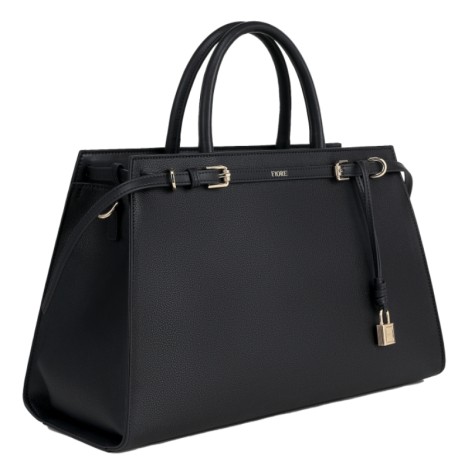 Fiore cartera con candado black