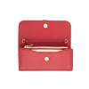 Fiore billetera mini bandolera red